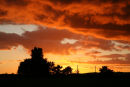 Fiery Evening Sky